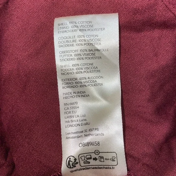 Free People Burgundy Dress - Picture 7 of 7